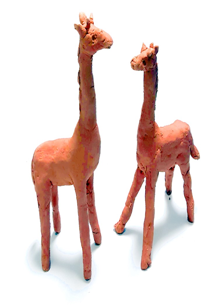 Giraffe sculpture