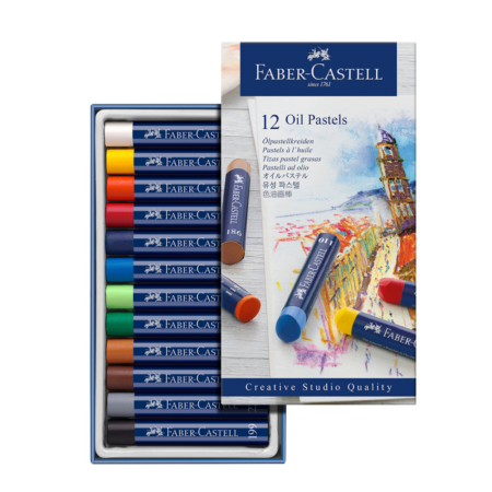 סט צבעי פסטל שמן Faber Castell