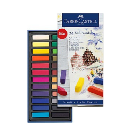 צבעי פסטל רך מקצועיים Faber Castell