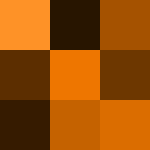 Explicación del color naranja