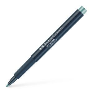 قلم ماركر معدني أزرق من فابر كاستل