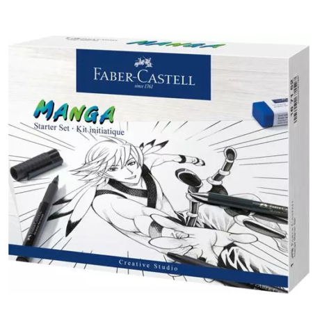 Kit de dibujo manga para principiantes Faber Castell