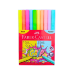 Ensemble de marqueurs pastel fluo Faber Castell
