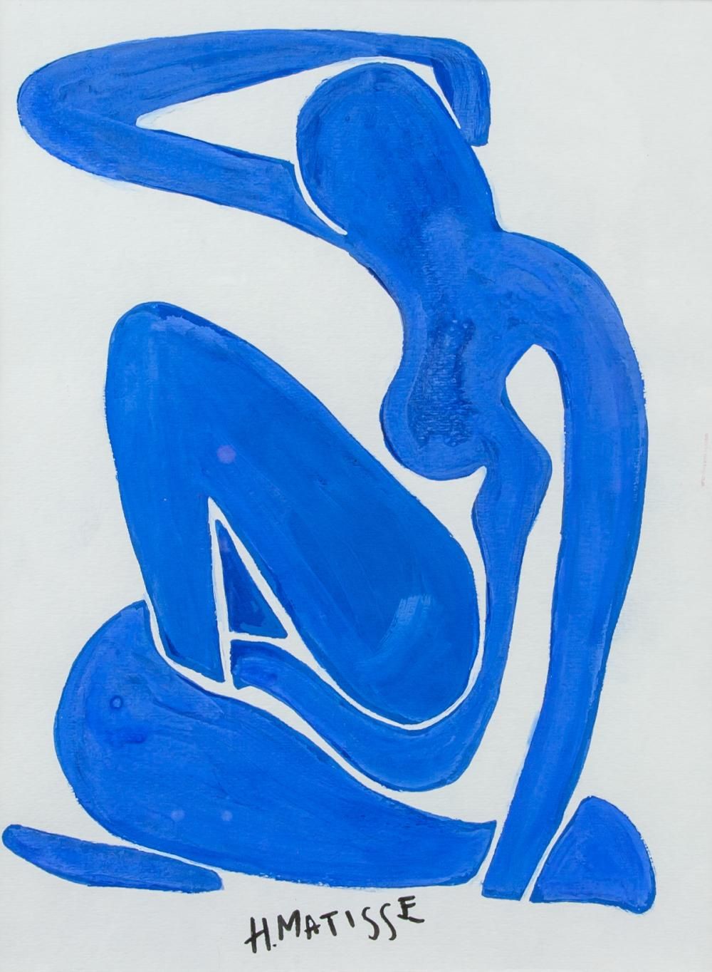 Gouache painting by Henri Matisse