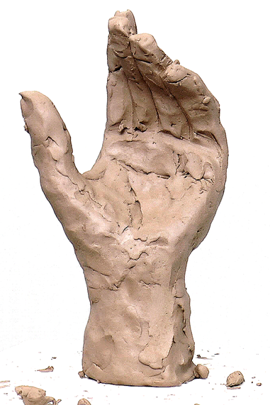 Exercice de sculpture à la main