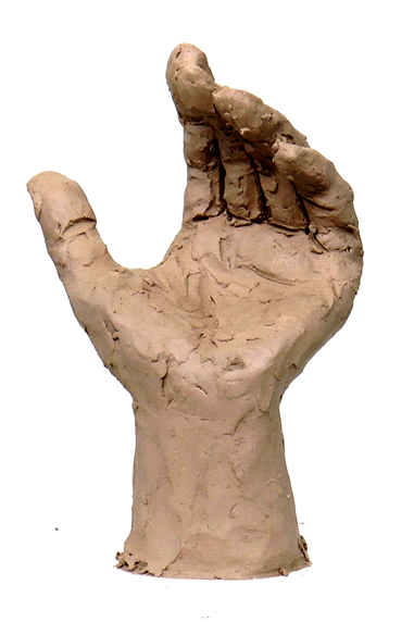 Sculpture à la main