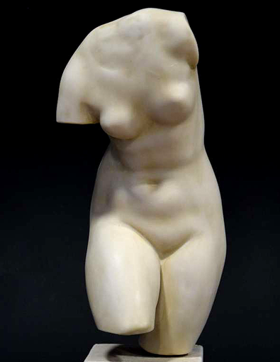Statue de torse de Vénus
