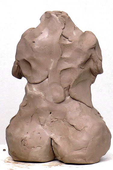 Female torso sculpture exercise
