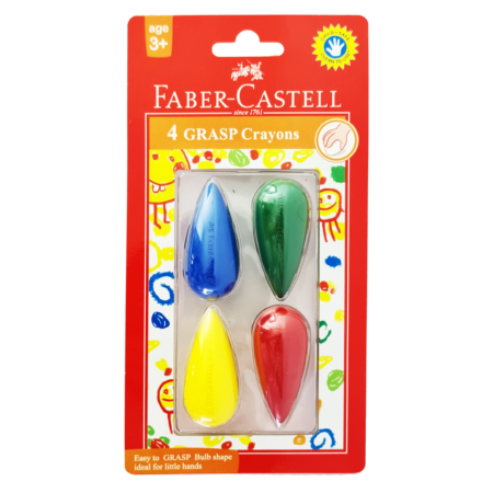 Восковые мелки Faber Castell для дошкольников
