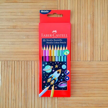 סט עפרונות מטאליים Faber Castell