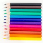 Mini set of colored pencils