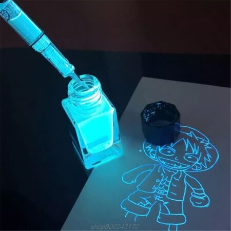 UV luminescent transparent ink