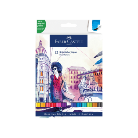 Faber Castell colored double-sided watercolor markers