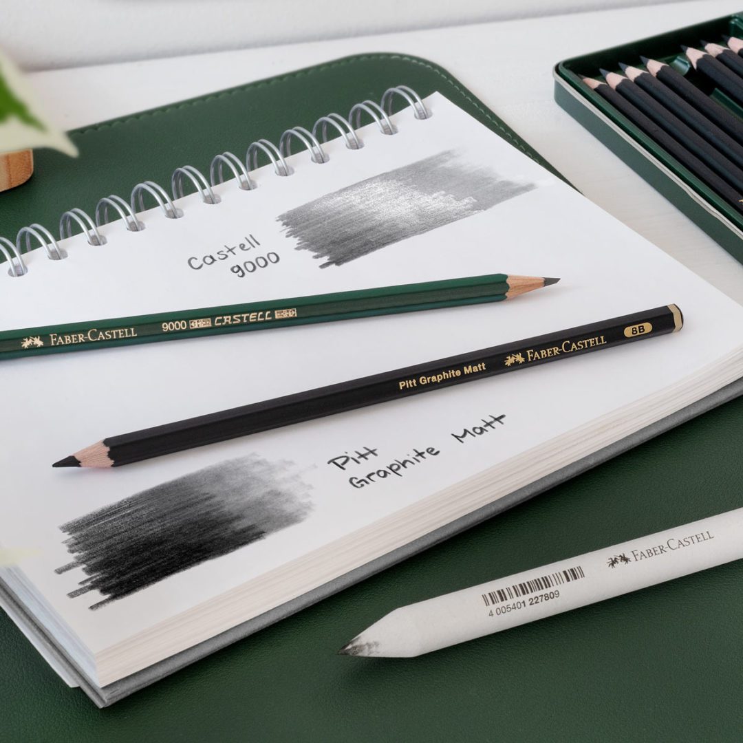 Faber-Castell 9000 & Pitt Graphite Pencil Sets