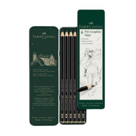 Matte graphite pencils