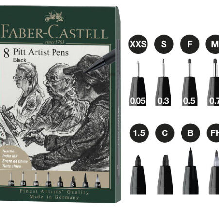 Ensemble de stylos Faber Castell Pitt Artist