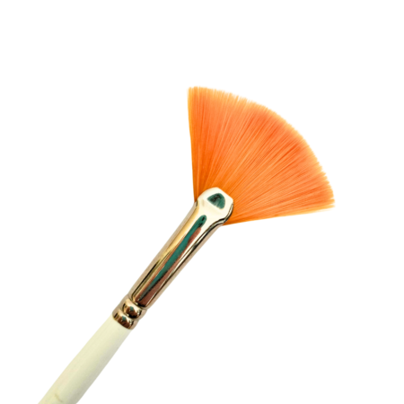 A fan synthetic painting brush