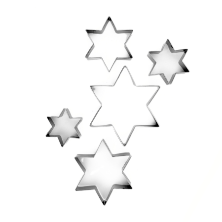 Star of David cutter set
