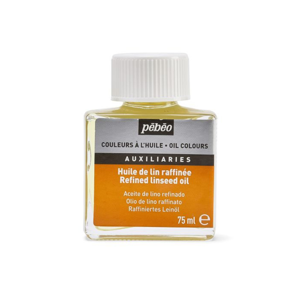 Pebeo linseed oil for painting and diluting oil paints Cherkov art and