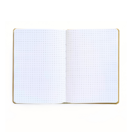 A5 point grid notebook