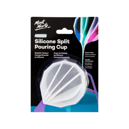 Silicone split pouring cup